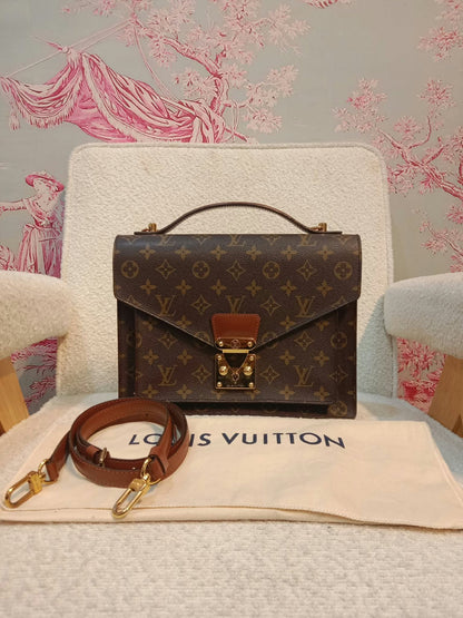Louis Vuitton Monceau Shoulder Bag