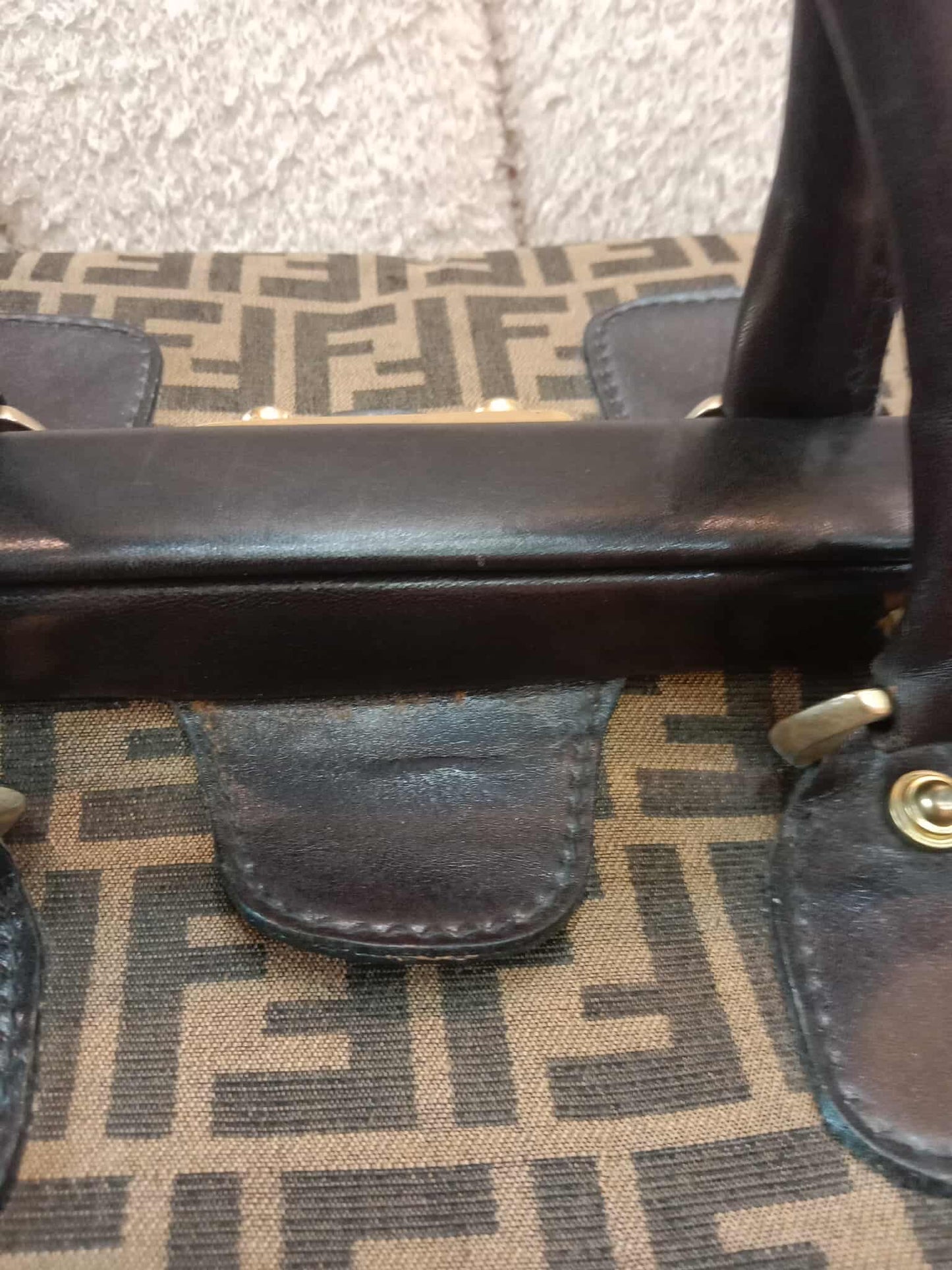 Fendi Boston Bag Brown