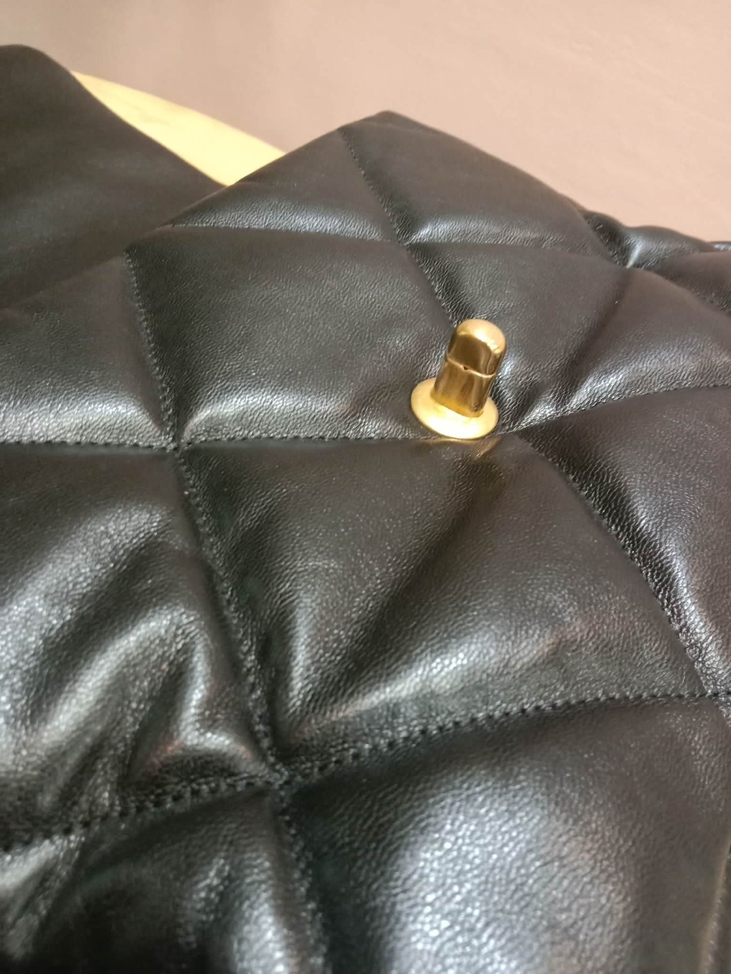 Chanel 19 Lambskin Large Black Series30