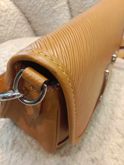 Louis Vuitton Buci Brown Handbag