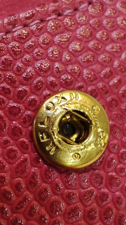 Chanel Keyholder Caviar Pink Series 4