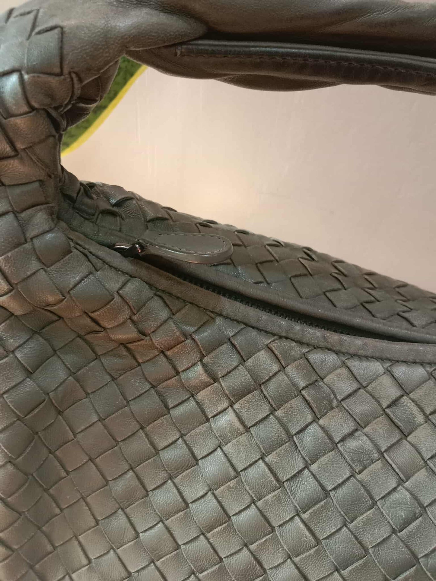 Bottega Veneta Belly Hobo Bag Gray
