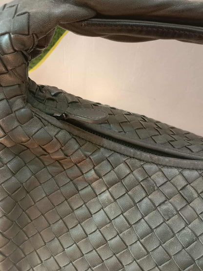 Bottega Veneta Belly Hobo Bag Gray