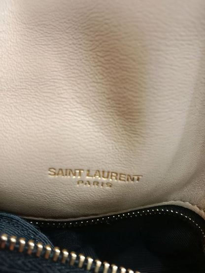 Saint Laurent Quilted Lambskin Lou Puffer Shoulder Bag