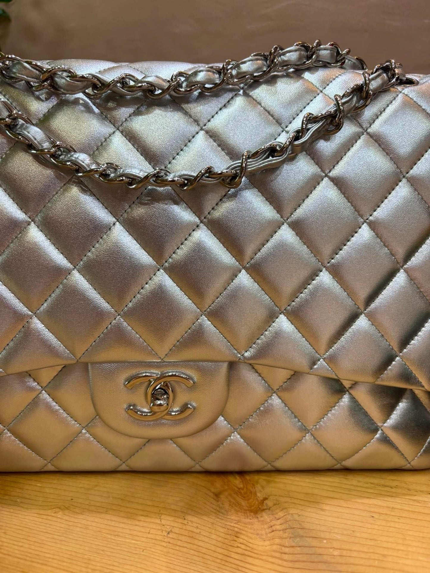 Chanel Maxi Single Flap Series 13