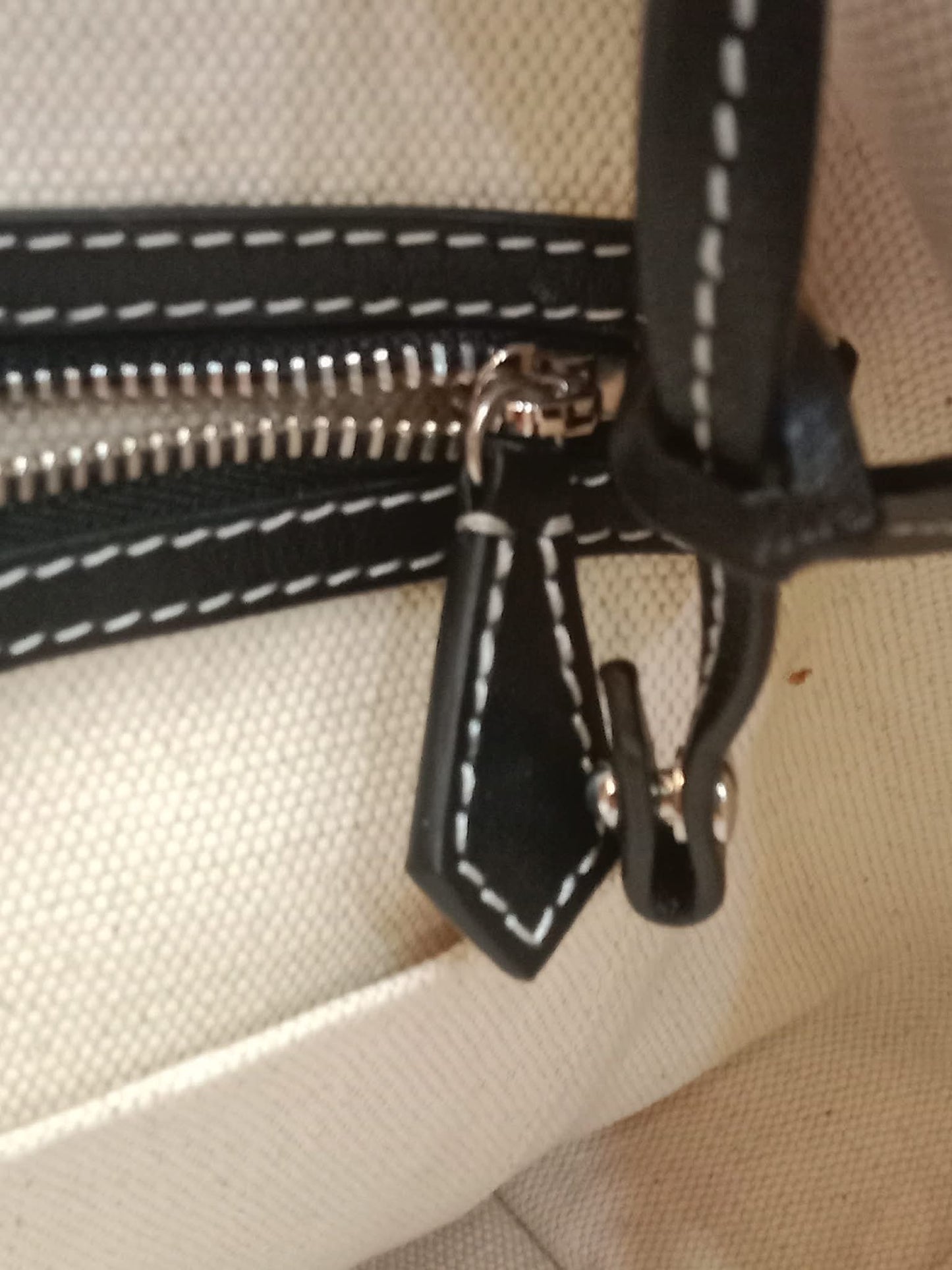 Moynat Paris M Tote Monogrammed Bag Black/White MM