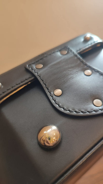 Saint Laurent Mica Boite Box Bag Black