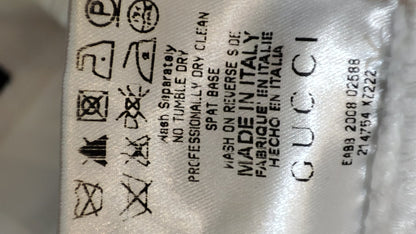 Gucci Denim White Pants Size 38