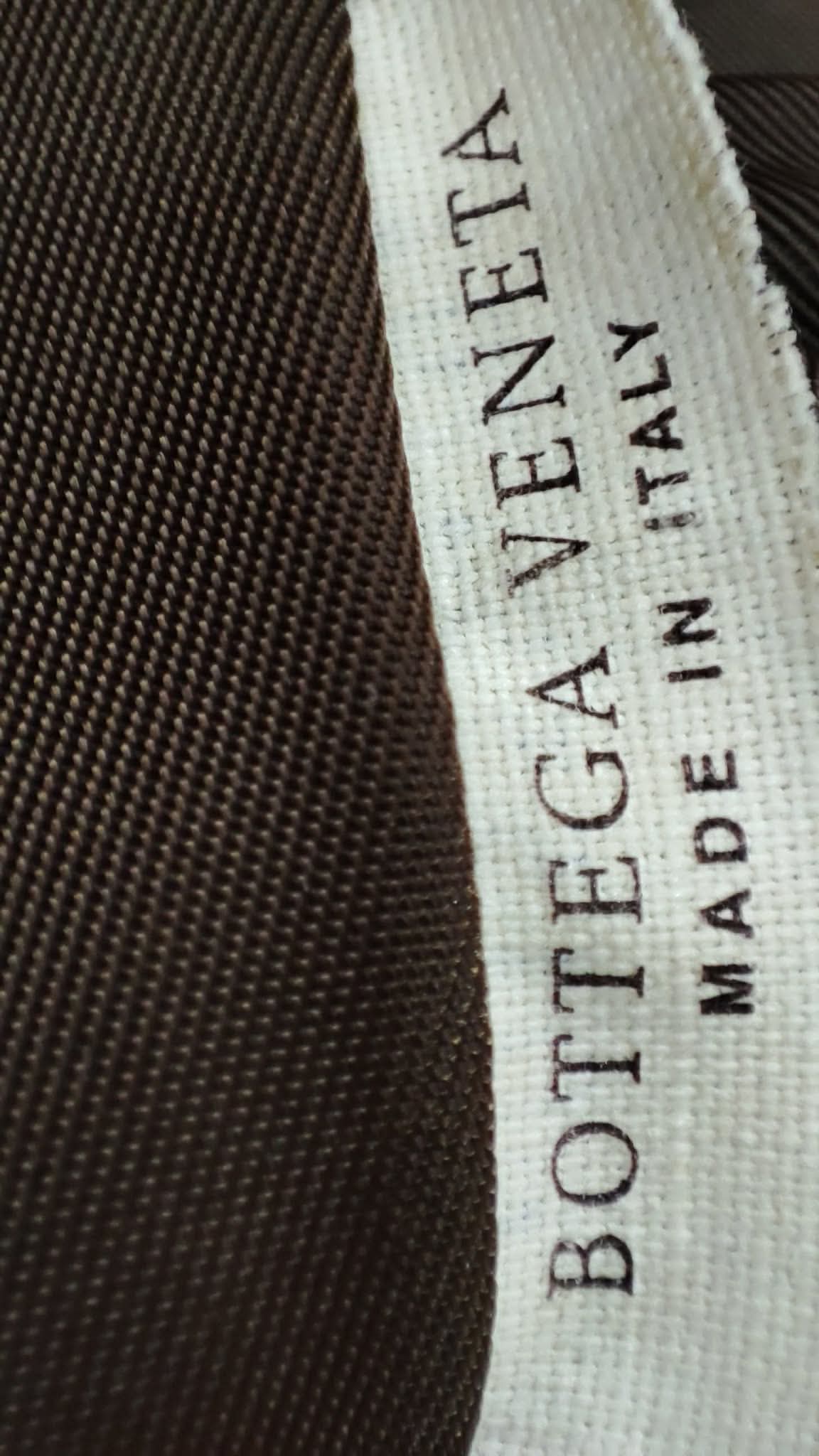 Bottega Veneta Nylon Tote Bag Brown