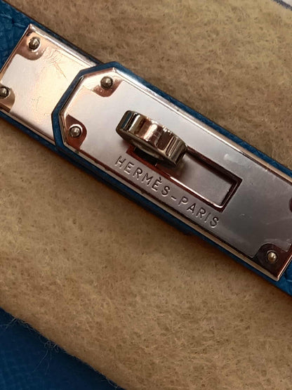 Hermes Kelly 28 Mykonos Sellier Epsom Stamp O Square 2011