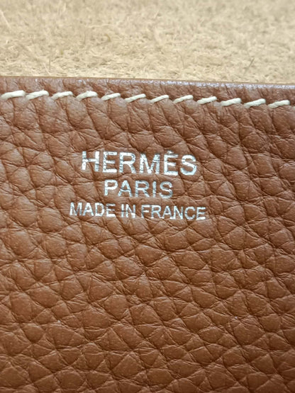 Hermes Halzan 31 Clemence Gold Stamp R 2014