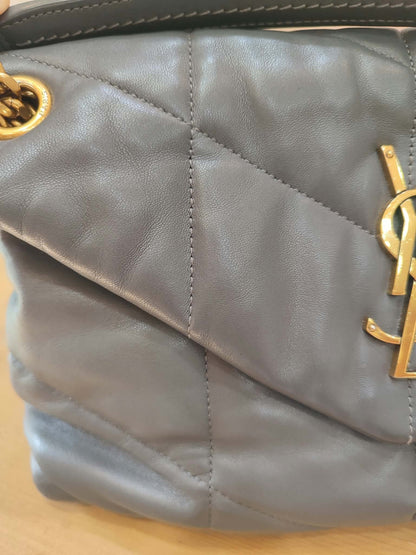 Saint Laurent Loulou Dark Gray Bag