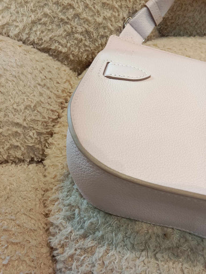 Hermes Mini Jypserie Mauve Pale Clemence Stamp B 2023
