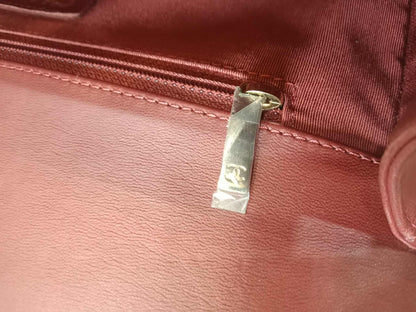 Chanel Boy Flap New Medium Burgundy Lambskin Series 22