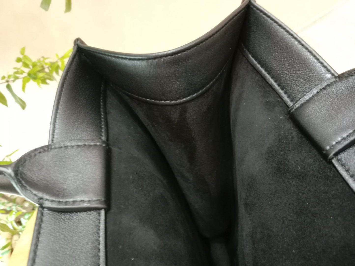 Christian Dior Book Tote Calfskin Medium Black PM