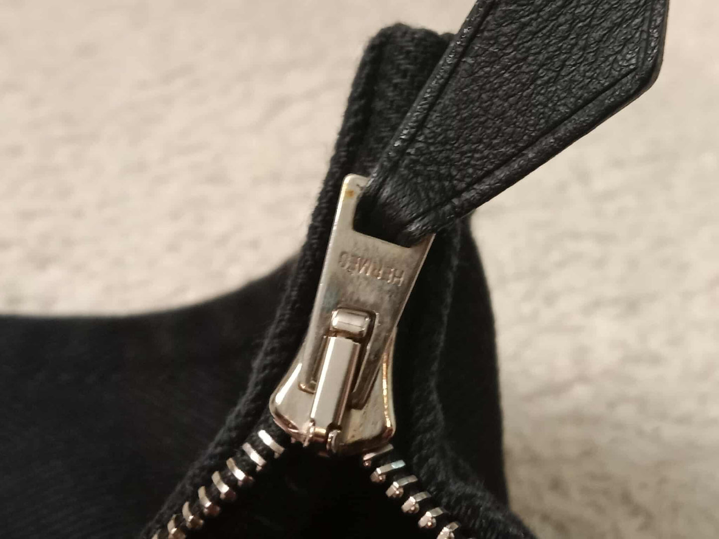 Hermes Black Pouch