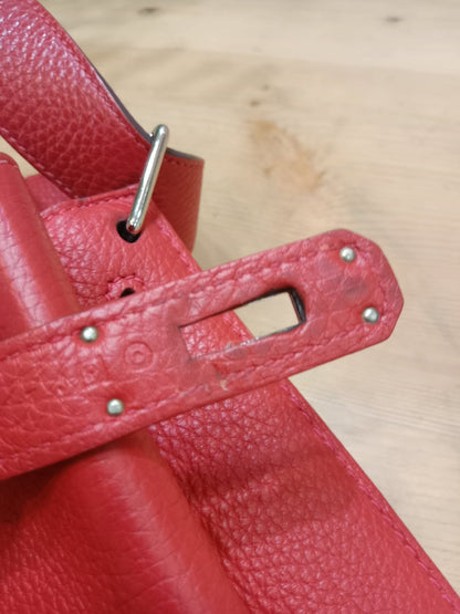 Hermes So Kelly 22 Togo Red Stamp R Square 2014