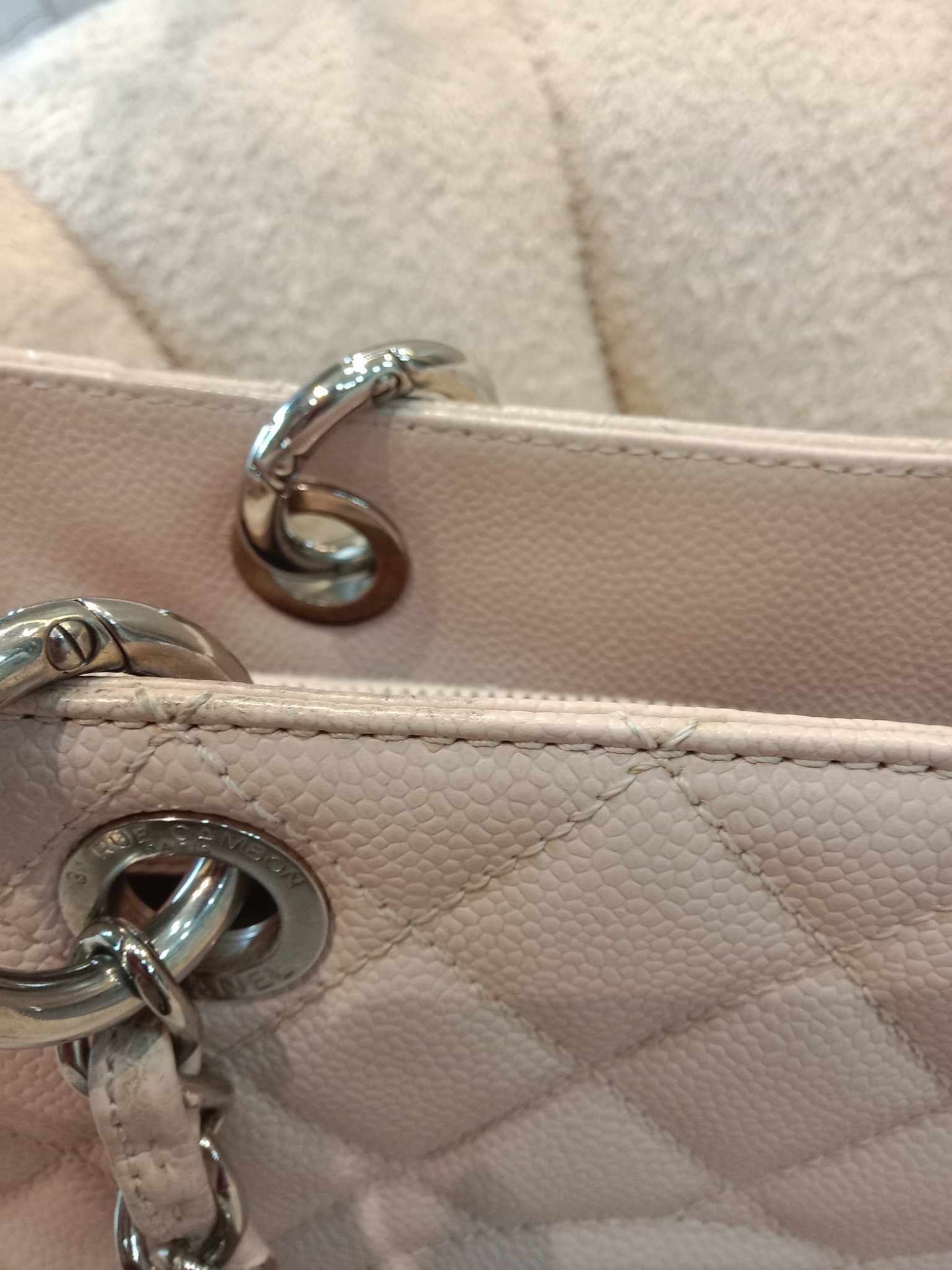 Chanel GST Nude Pink Caviar Series 21