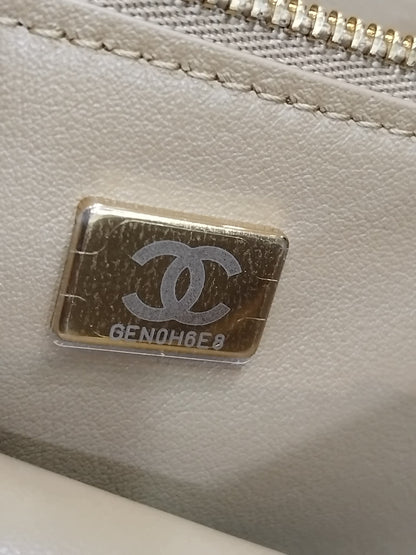 Chanel XXL Flap in Dark Beige Suede Microchipped