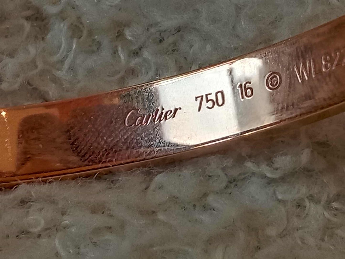 Cartier Love Bracelet in Rose Gold