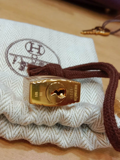 Hermes Picotin 18 Anemone Clemence Stamp U 2022 Fullset