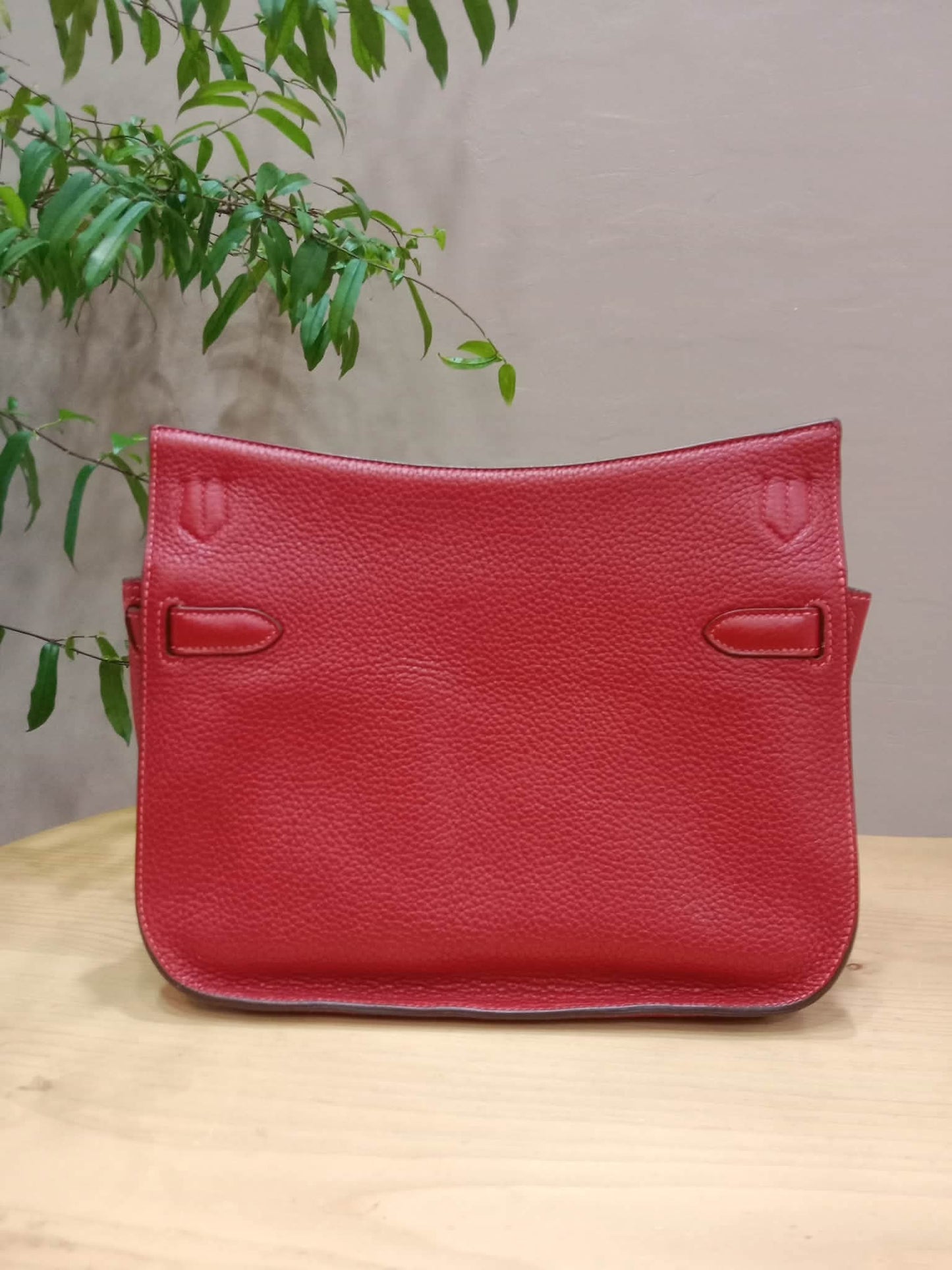 Hermes Jypserie 28 Rouge Casaque Clemence Stamp B 2023