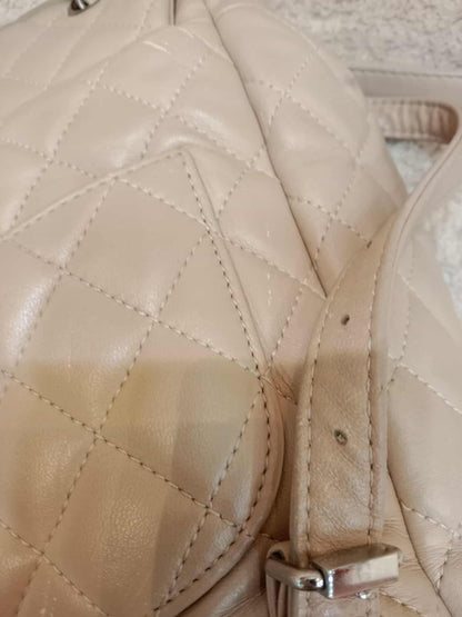 Chanel Urban Spirit Backpack Beige Series 22