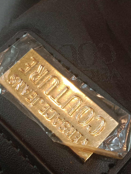 Versace Jeans Couture Crunchy Bucket Bag Baroque Print