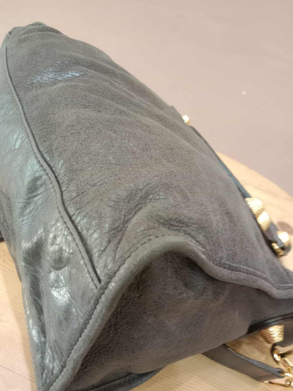 Balenciaga Giant City Bag Distressed Lambski Black