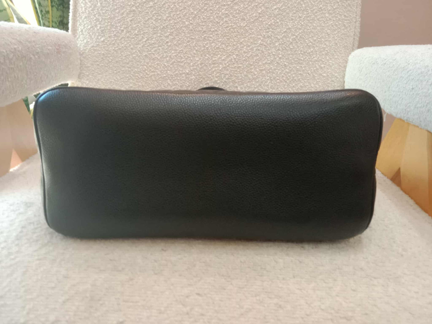 Chanel Medallion Black Caviar Series 7