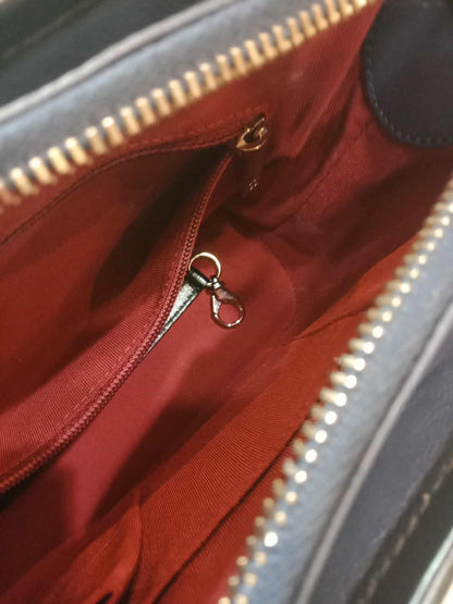 Chanel Gabrielle Hobo Bag Bicolor Blue/Black Series 29