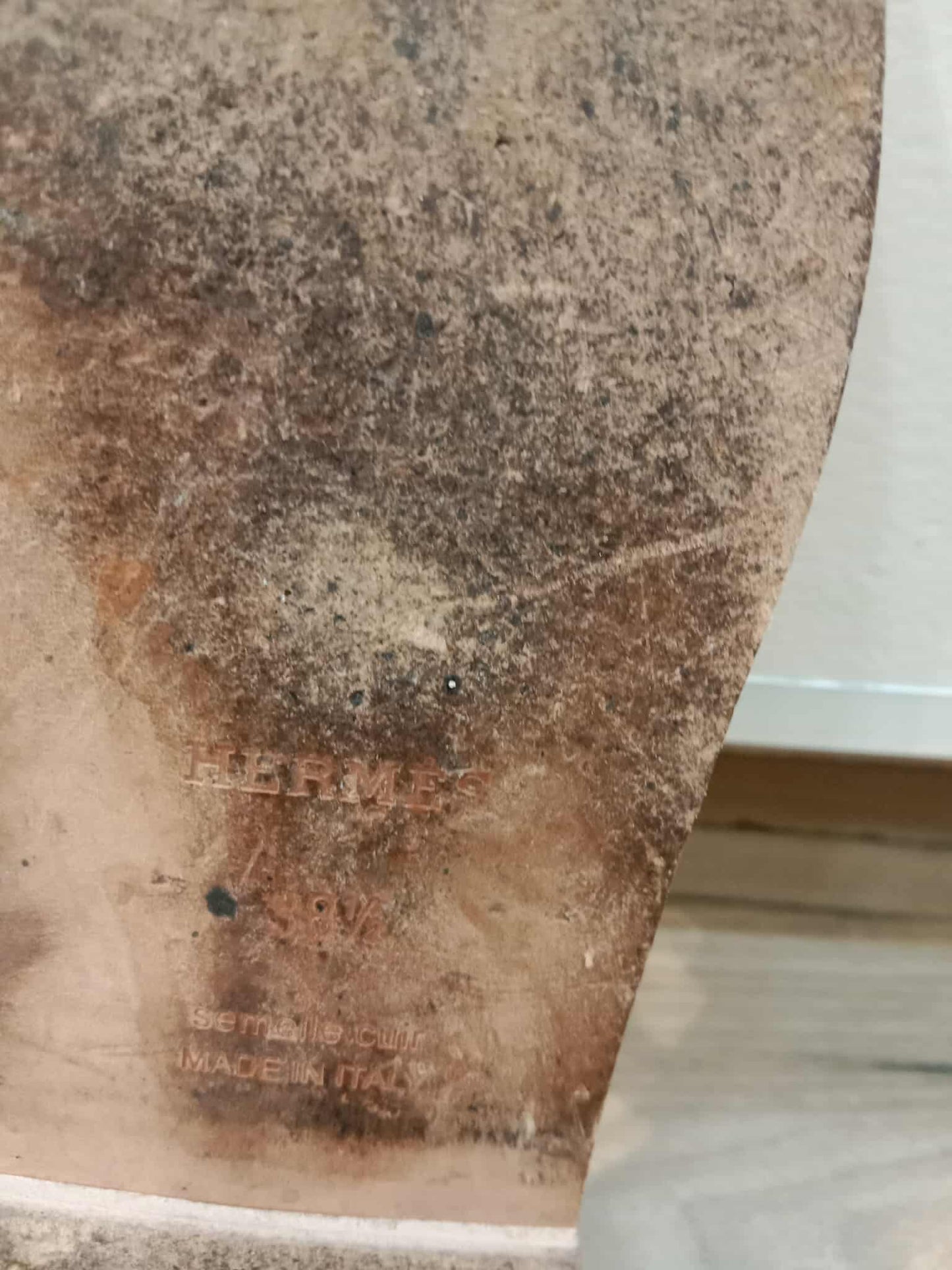 Hermes Oran Blush Pnk Size 38 1/2