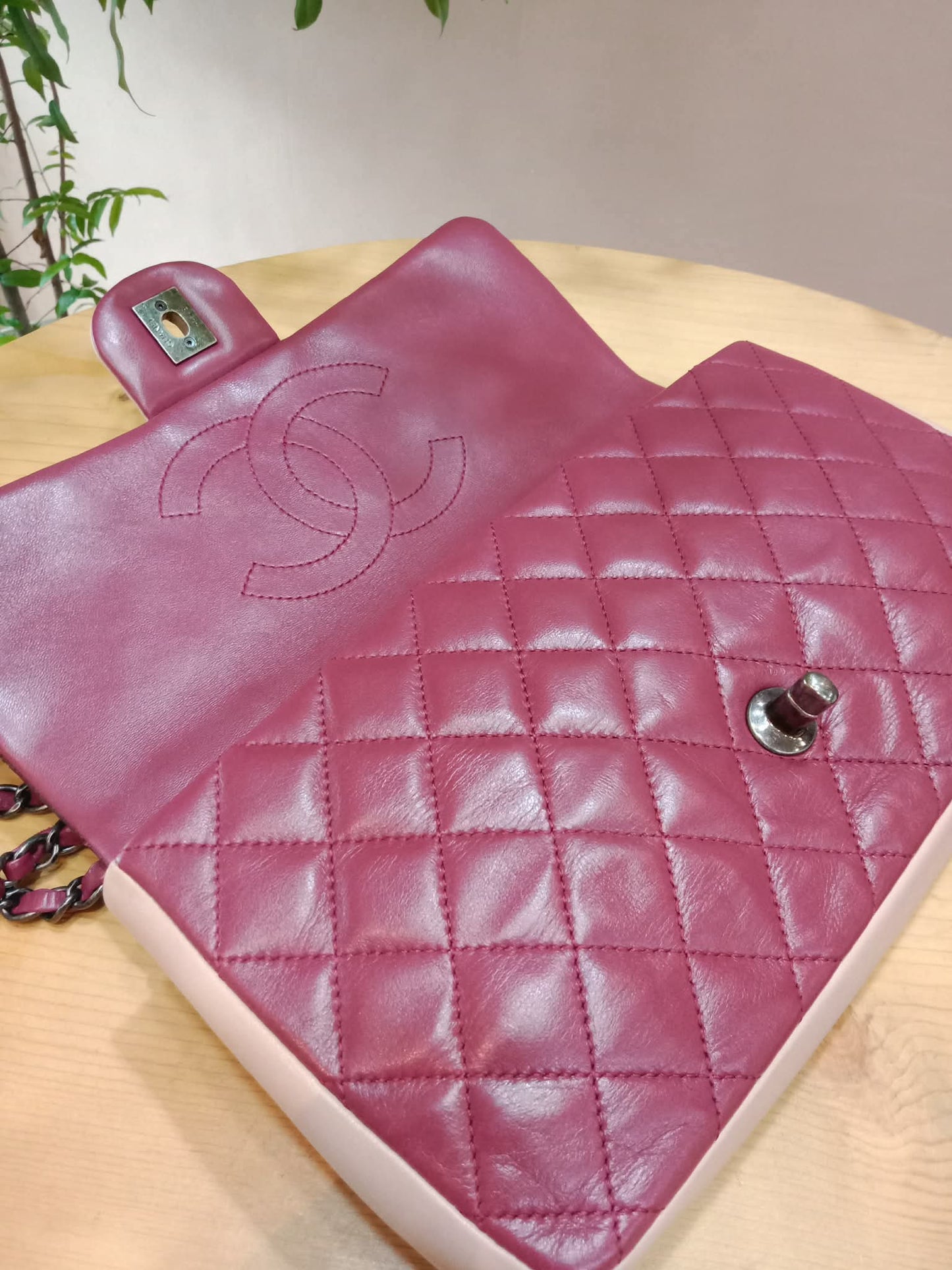 Chanel Tricolor Classic Single Flap Series 20