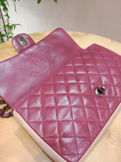 Chanel Tricolor Classic Single Flap Series 20