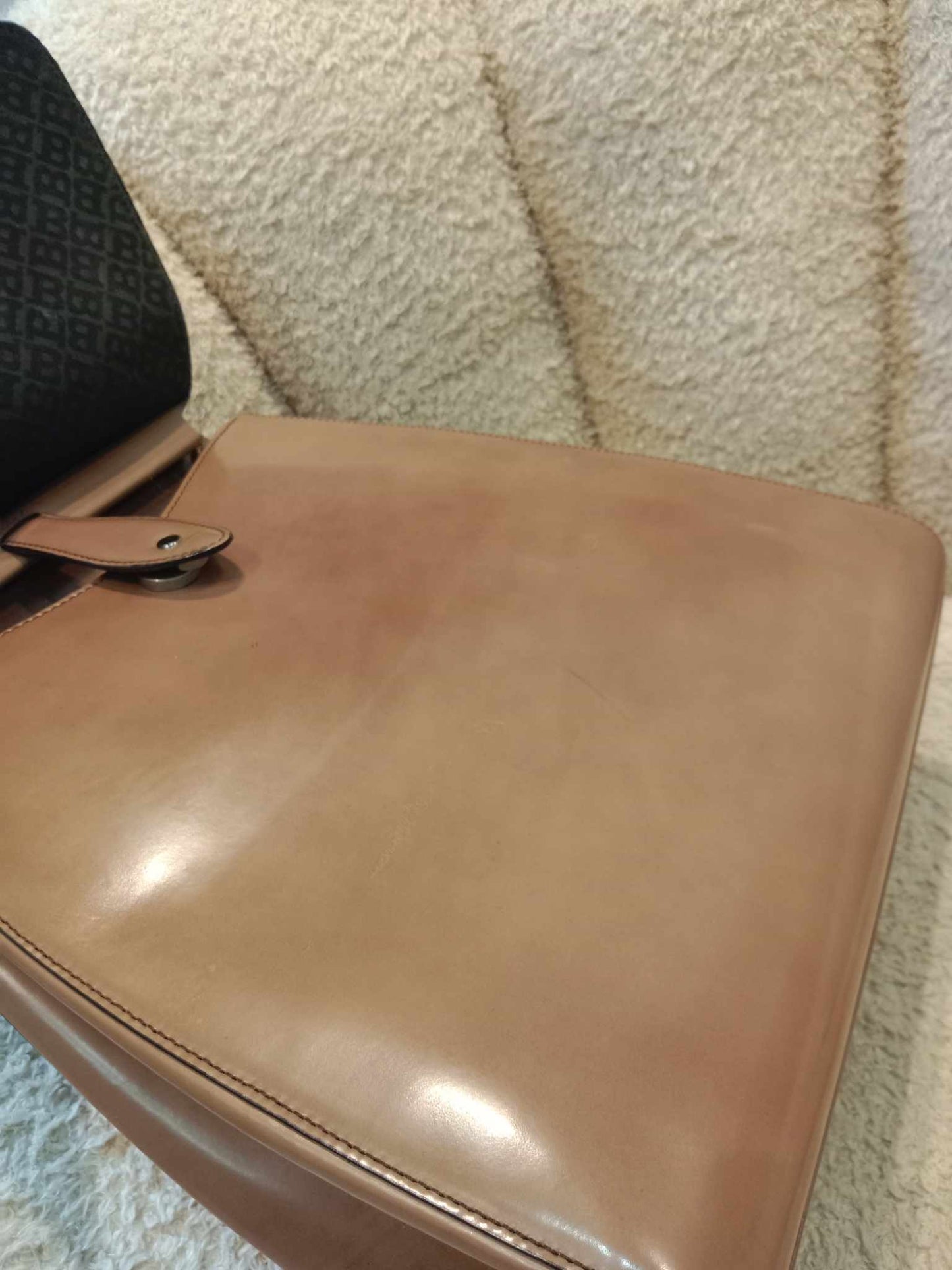 Bally Vintage Brown Shoulder Bag