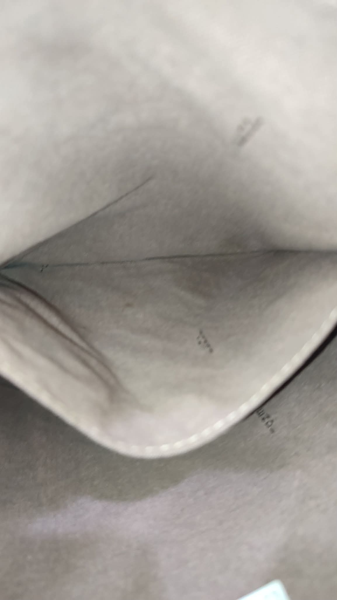 Fendi Zucca White Coated Canvas Bag