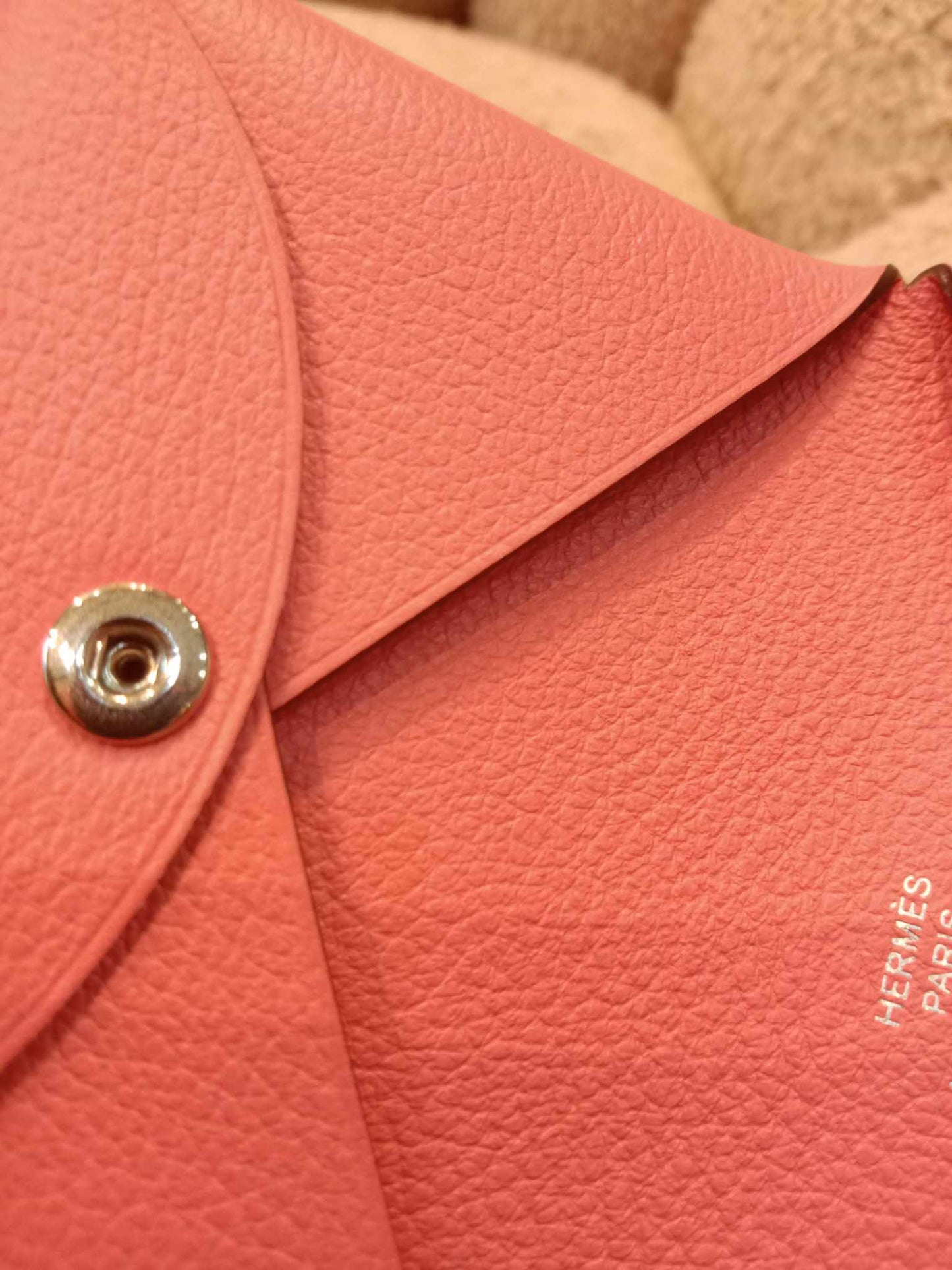 Hermes Calvi Pink Stamp W 2024