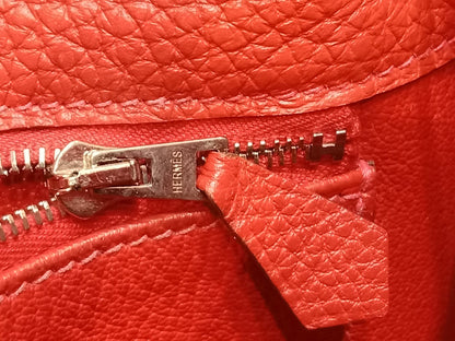 Hermes So Kelly 22 Togo Red Stamp R Square 2014