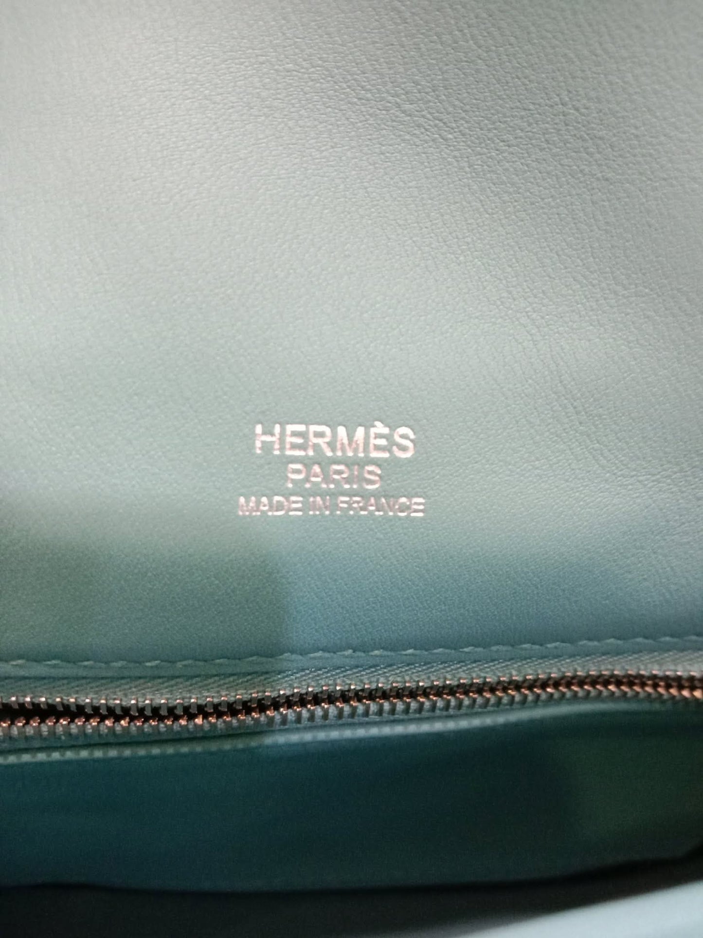 Hermes Berlin Mini Bleu Atoll Swift Stamp T 2015