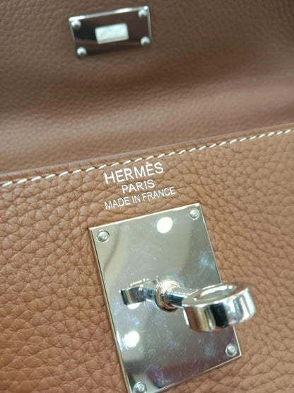 Hermes JPG 42 Gold Clemence Stamp N Square 2010