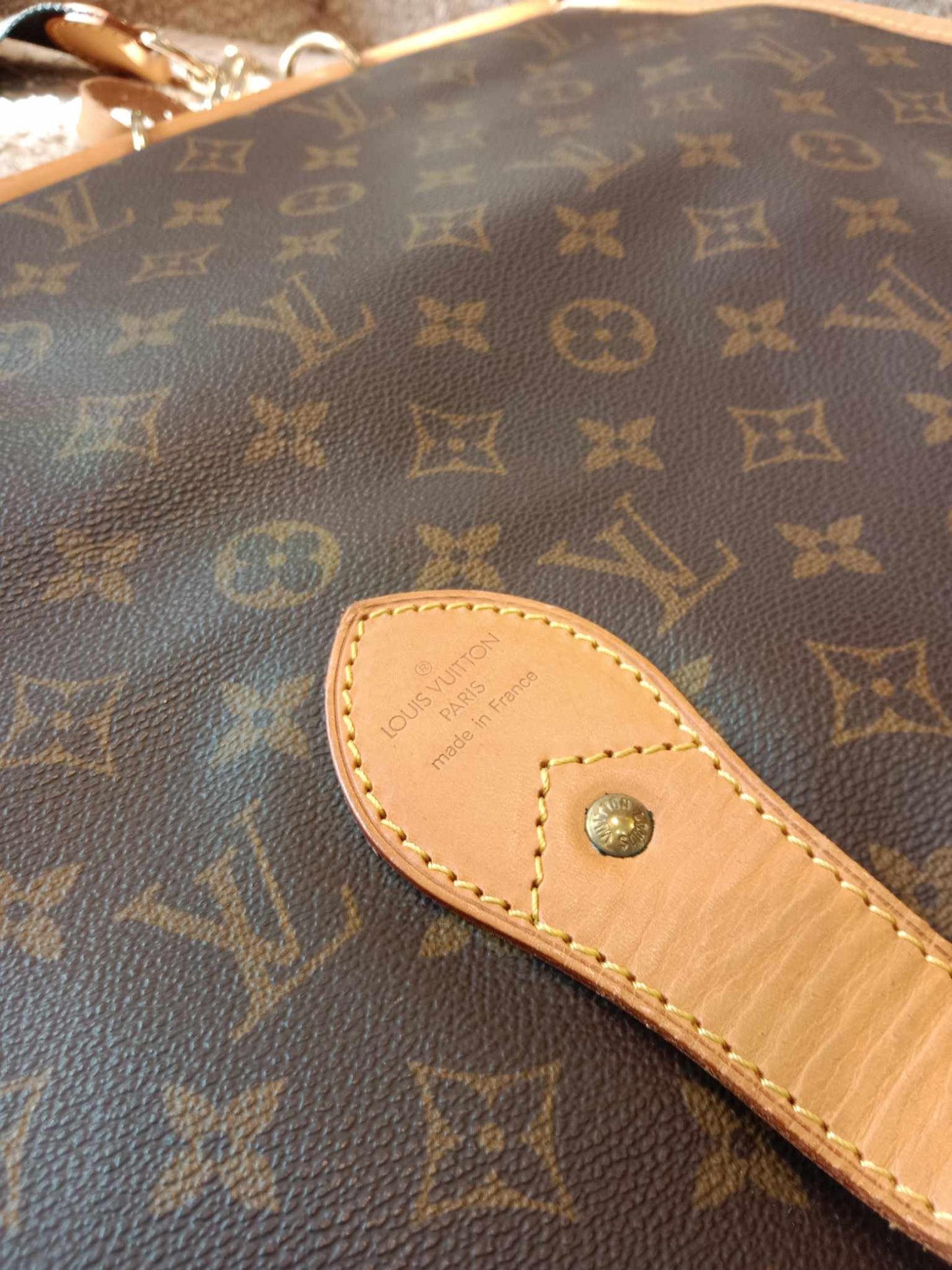 Louis Vuitton Monogram Canvas Sac Chasse 2-Way Handbag