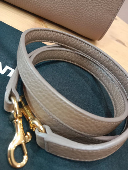 Saint Laurent Sac De Jour Taupe Grained Leather
