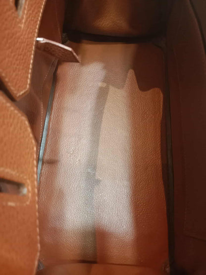 Hermes Birkin 30 Ardennes Noisette Stamp I Square 2005