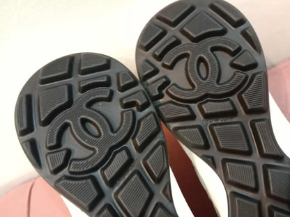 Chanel Low-Top Sneakers White Size 38