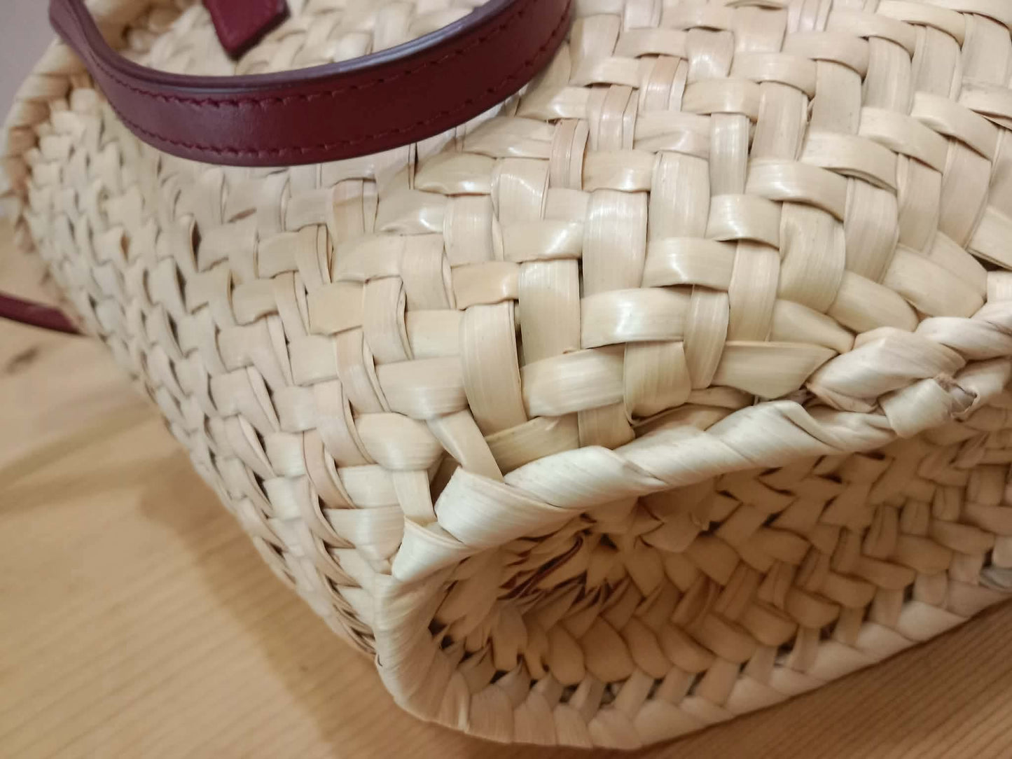 Celine Triomphe Panier Basket Purple Bag