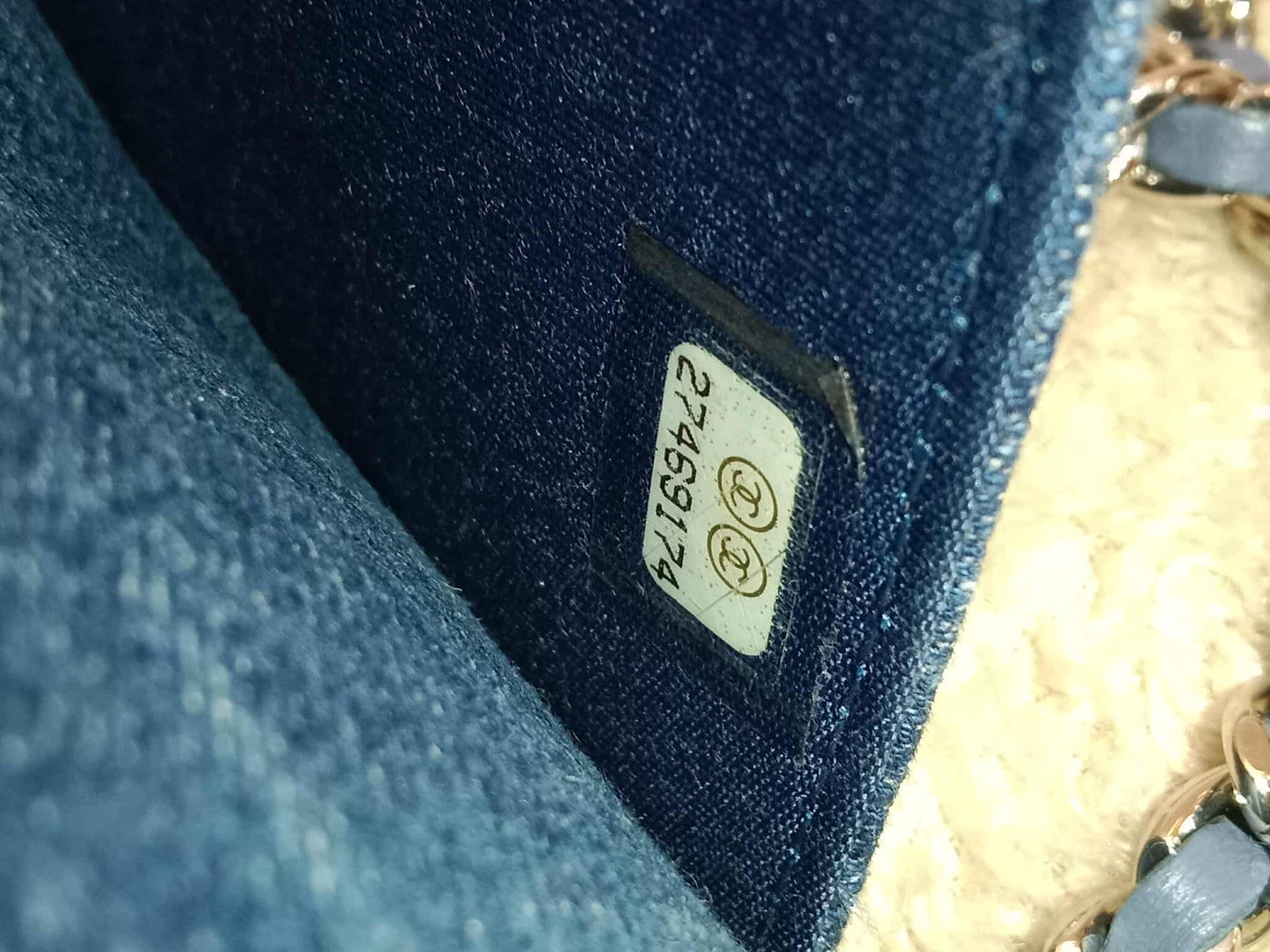 Chanel Wallet on Chain Denim Series 27
