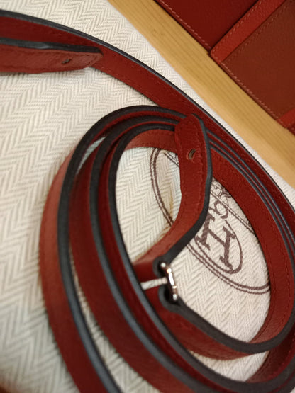 Hermes H Passant Clutch Bicolor Stamp Z 2021