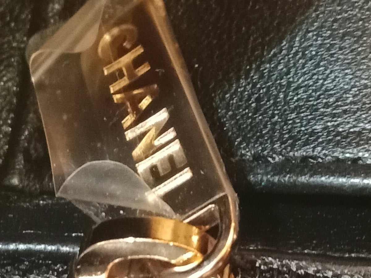 Chanel Mini Rectangular Gold/Black Sequin Limited Edition Microchipped