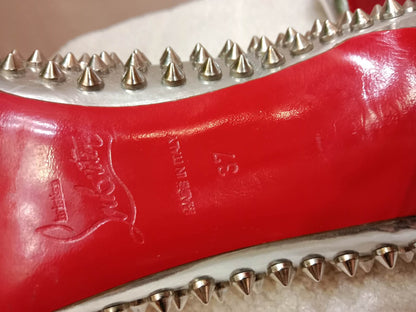 Christian Louboutin Condora Spikes Pumps Size 37