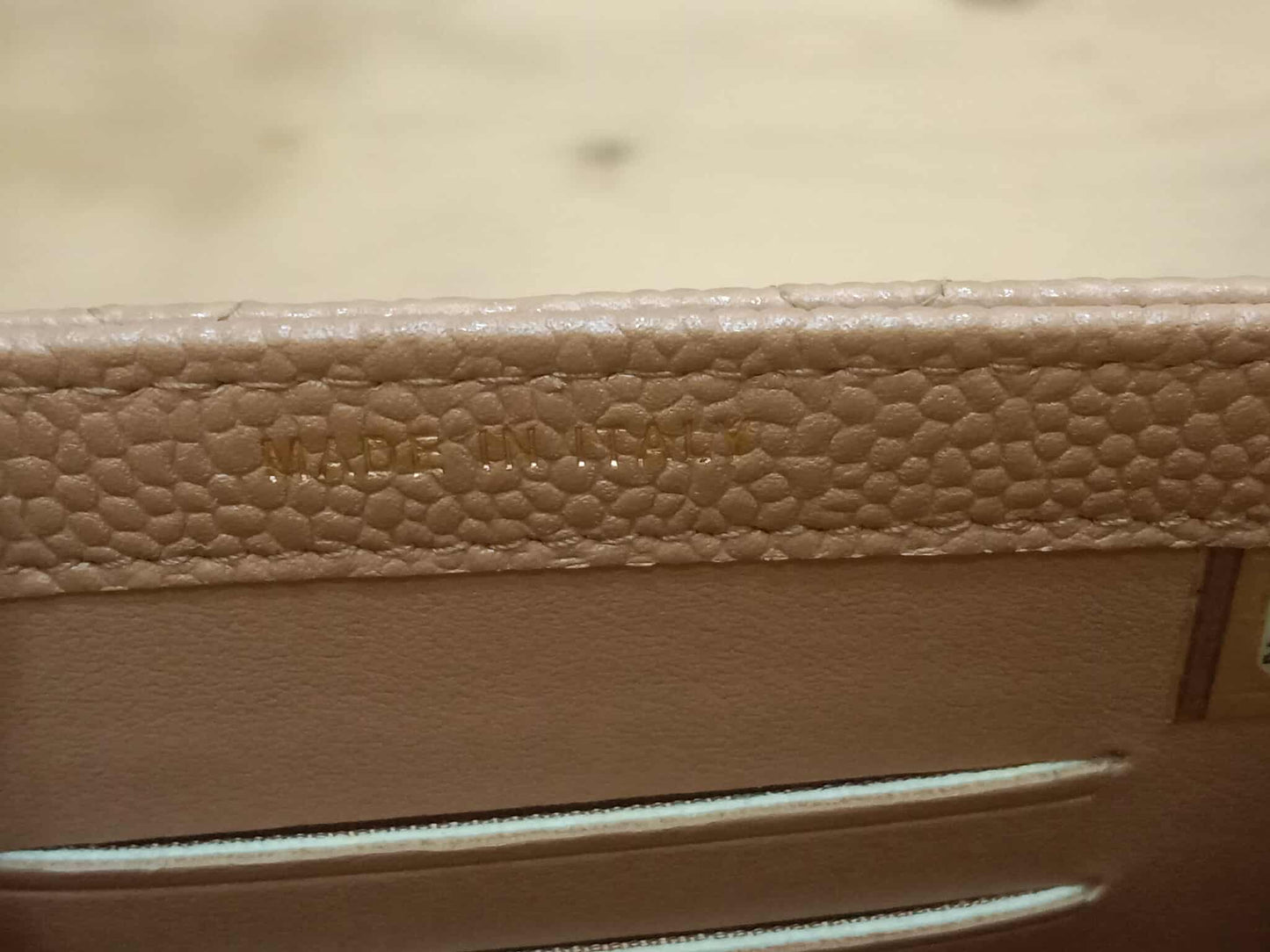 Chanel Golden Class Phone Holder Caviar Crossbody Bag Beige Series 25